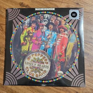 The Beatles – Sgt. Pepper's Lonely Hearts Club Band 1978 Picture Disc Sealed NOS